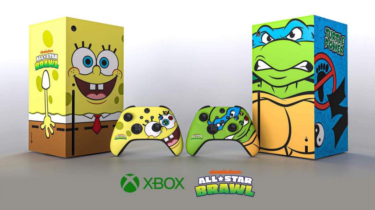 Nickelodeon All-Star Brawl gets two custom Xbox Series X consoles, but you can’t buy them