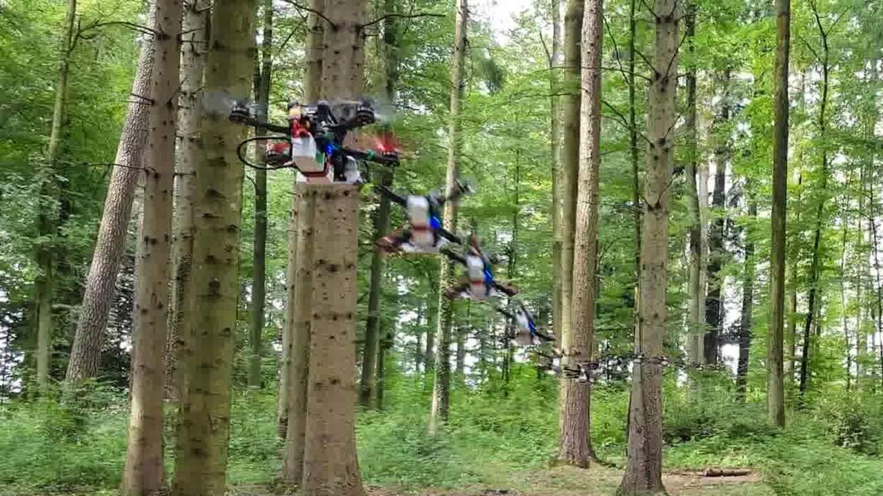 AI allows drones to fly at high speeds in unknown environments