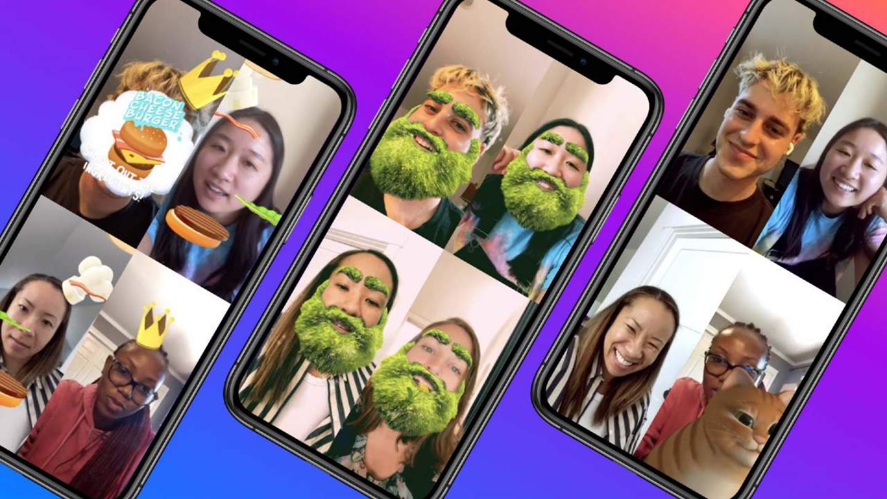 Facebook Messenger brings AR effects to video calls and Rooms
