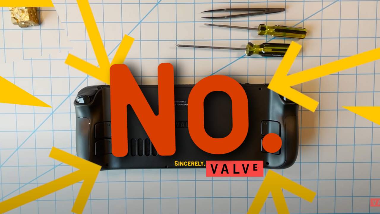Steam Deck teardown tells you exactly how to be bad