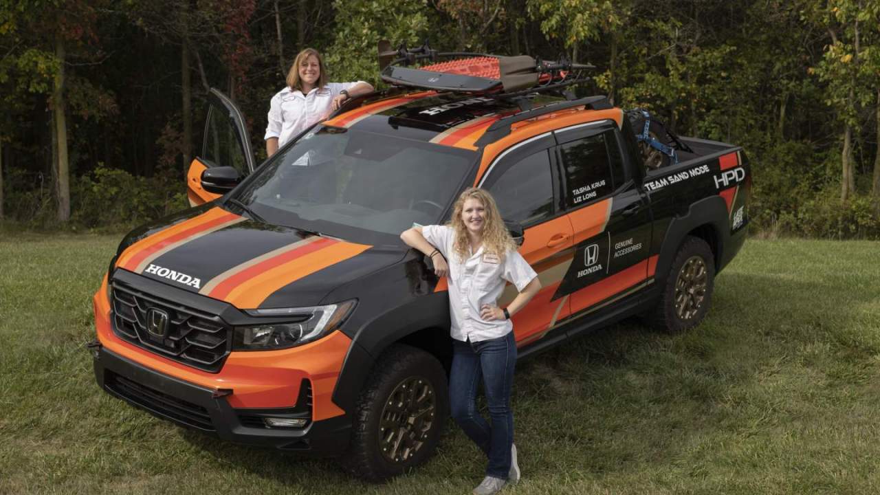 Honda HPD Ridgeline is entering the 2021 Rebelle Rally