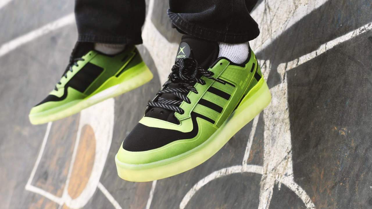 Adidas Xbox 20th Forum Tech sneakers honor the elder console