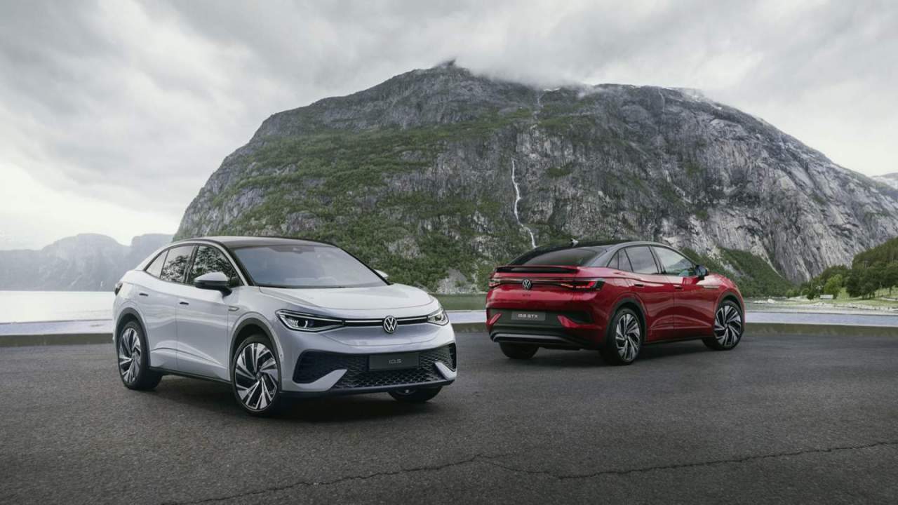 2022 VW ID.5 and ID.5 GTX pair sleeker style with electric SUVs
