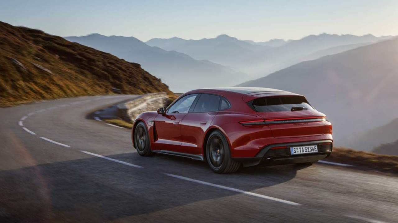 The 2022 Porsche Taycan GTS offers a new EV body style and an amazing roof