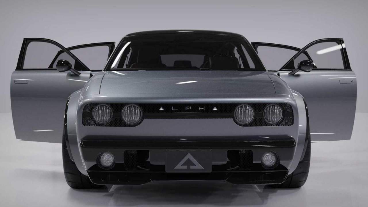 Alpha Motors Saga previews a four-door, retro-inspired all-electric sedan