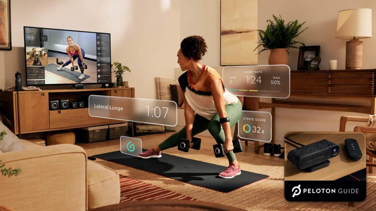Peloton Guide is a $495 camera that uses your TV for strength training