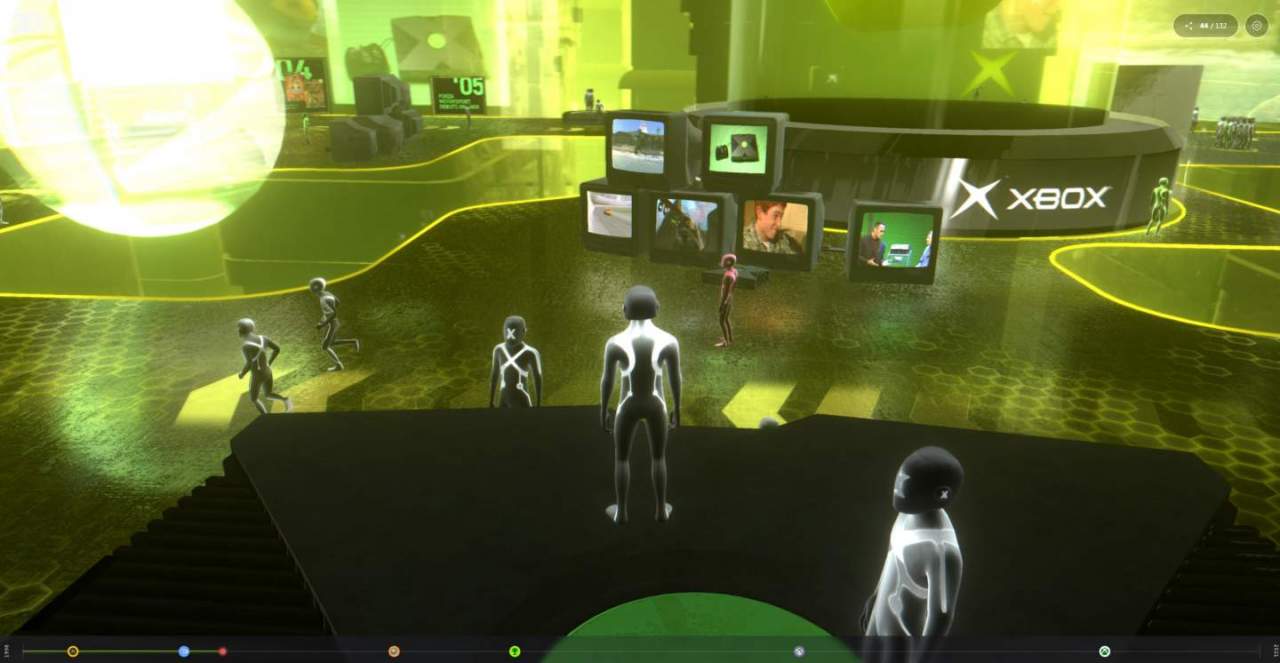 Microsoft's virtual Xbox museum is a very detailed stroll down memory