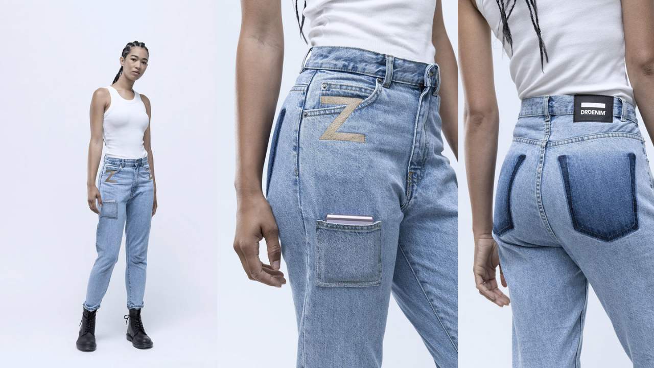 Samsung Galaxy Z Flip Pocket Denim Jeans suggest phone is a retro move