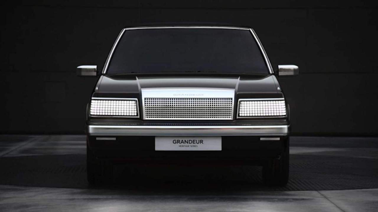 Hyundai Grandeur Concept EV is a nostalgic blast from the past
