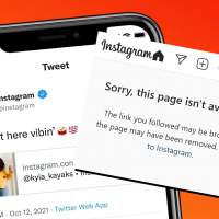 Instagram is down as Twitter Cards launch