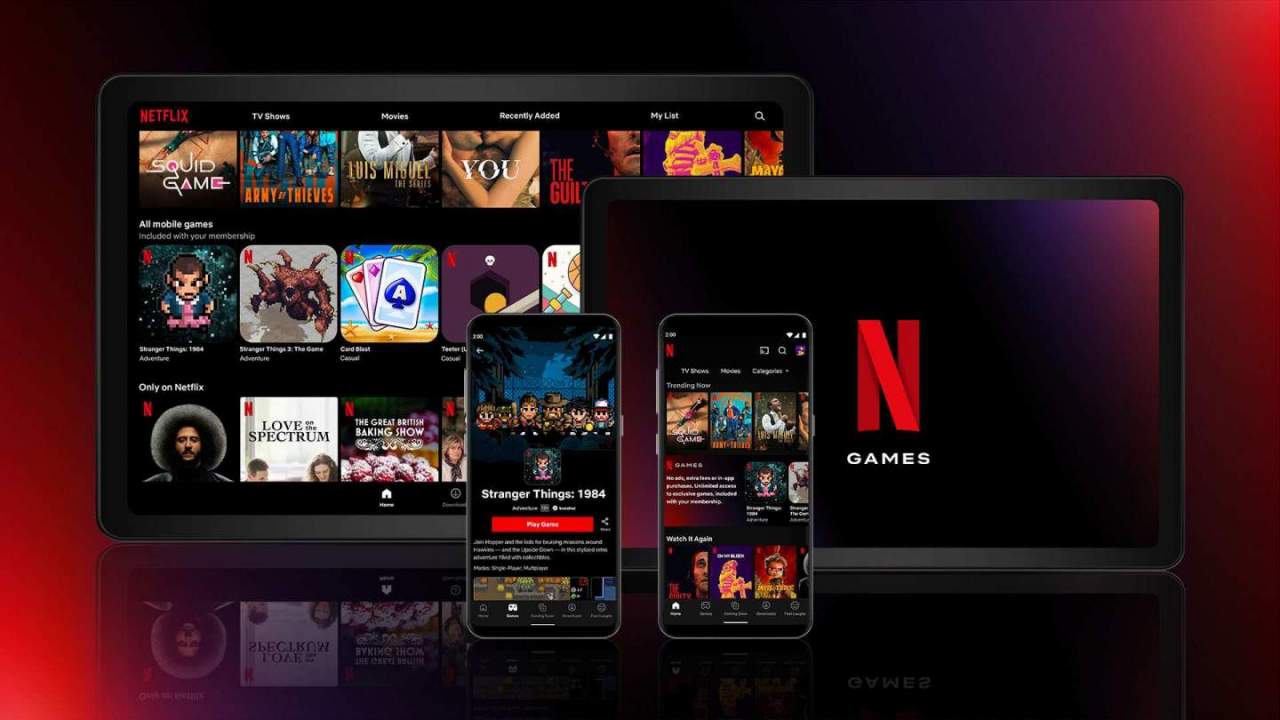 Netflix Games on iOS devices