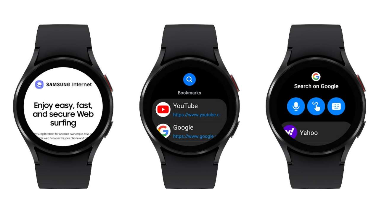 Samsung Internet browser now works with other Wear OS smartwatches