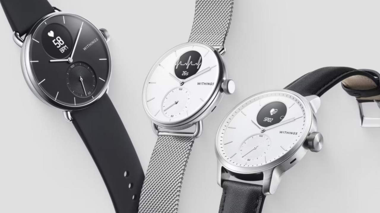 Withings ScanWatch launches in the US with ECG and SpO2 features