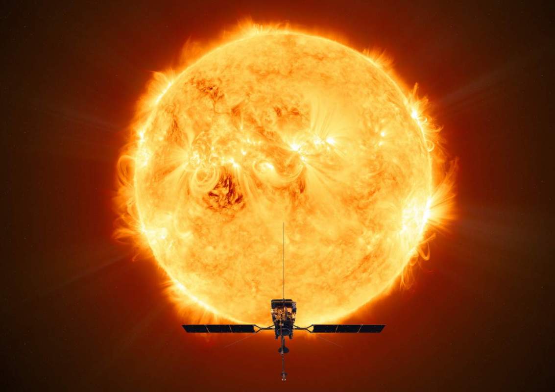 Solar Orbiter approaching the sun