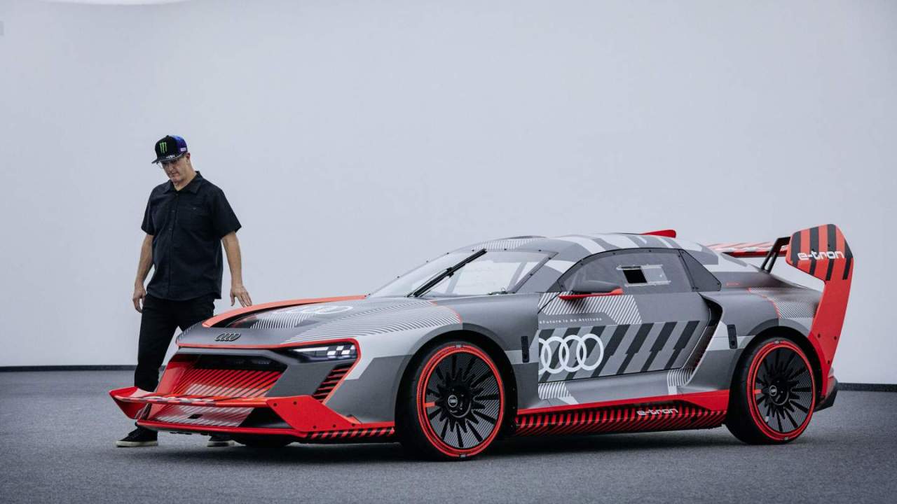 Ken Block has a new Gymkhana toy, and it’s all-electric