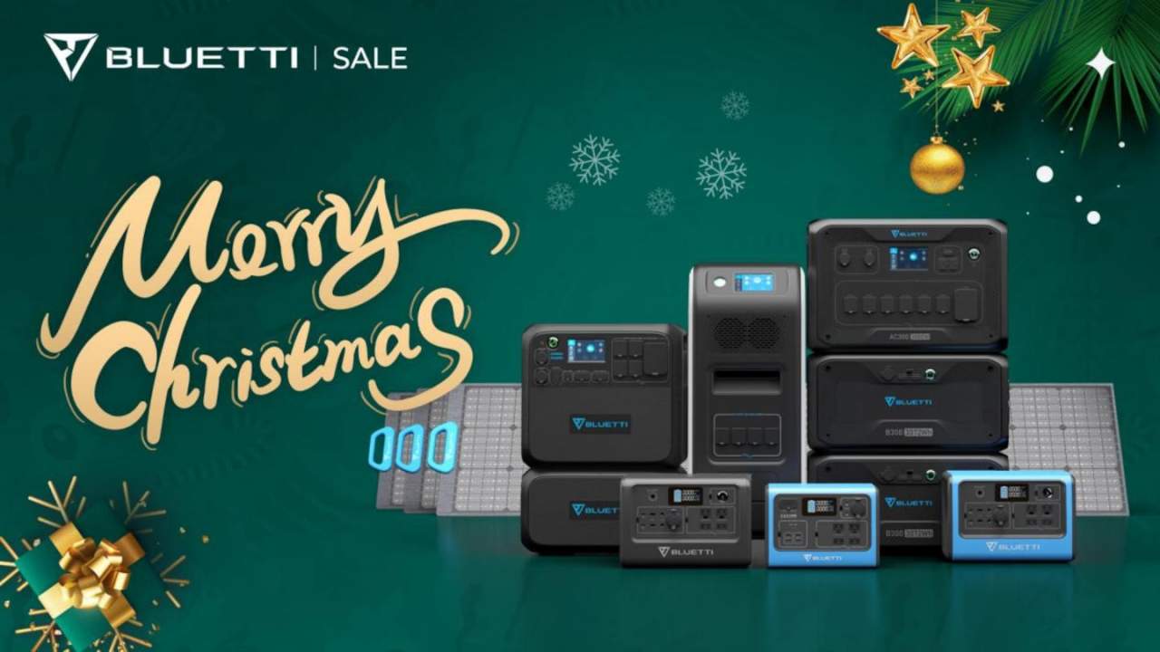 Bluetti Christmas Sale will keep your house bright even after the holidays