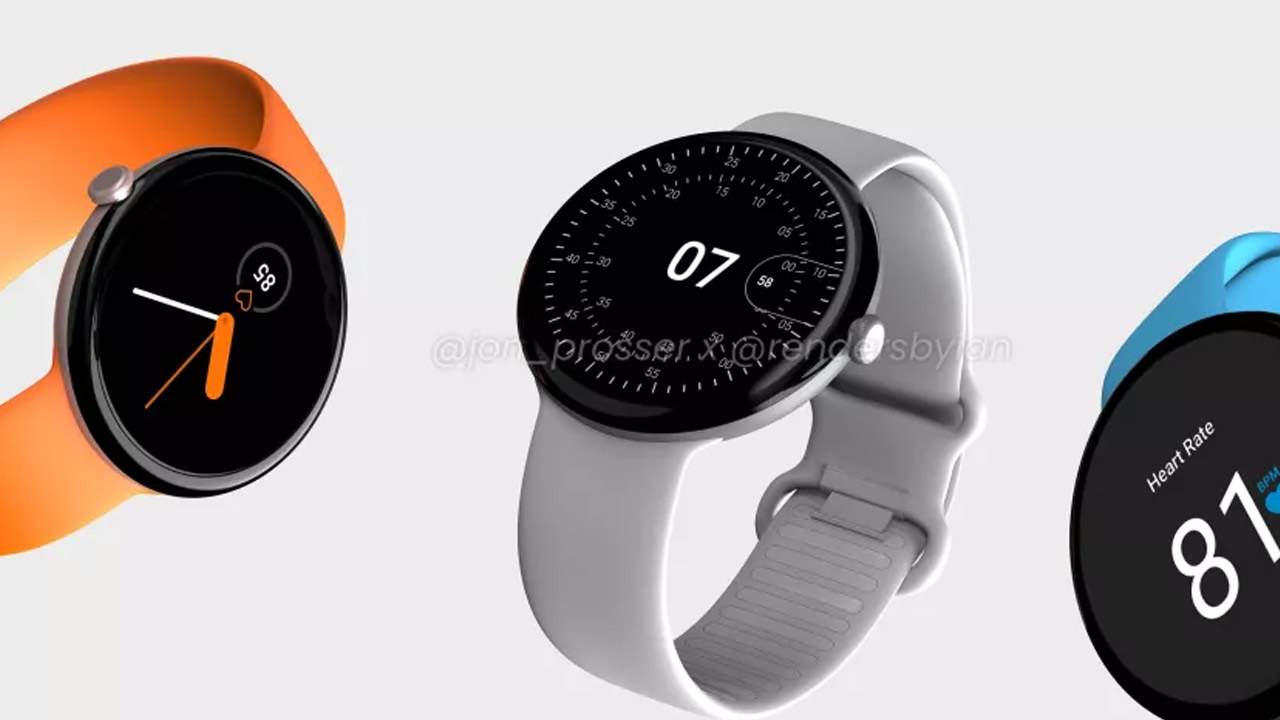 Pixel Watch render