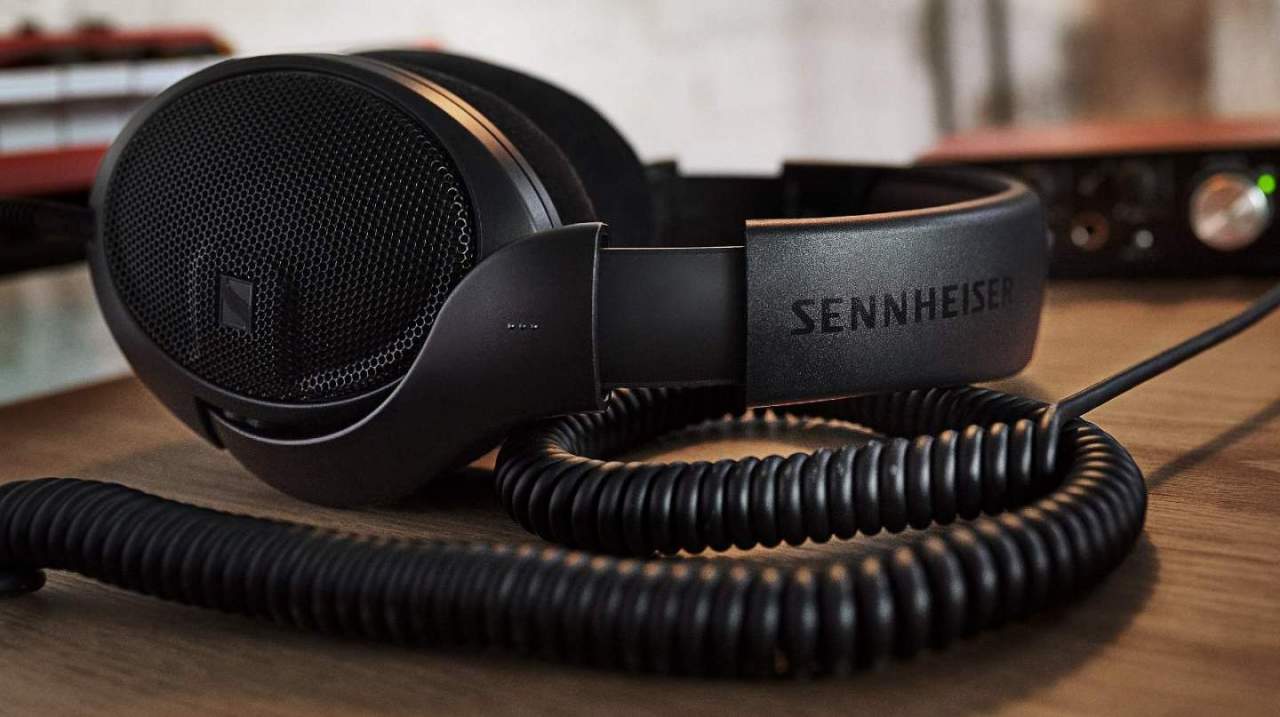 Headphones on desk