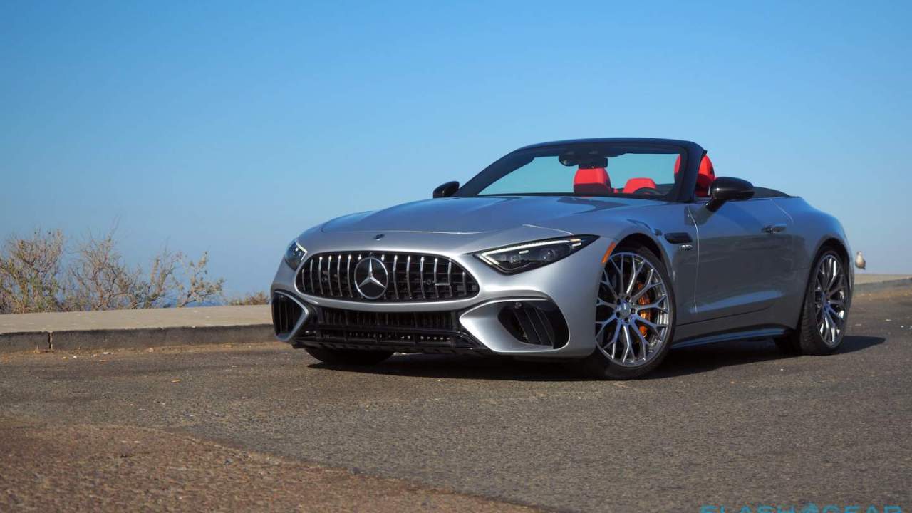 Driving the 2022 Mercedes-AMG SL made me question the future
