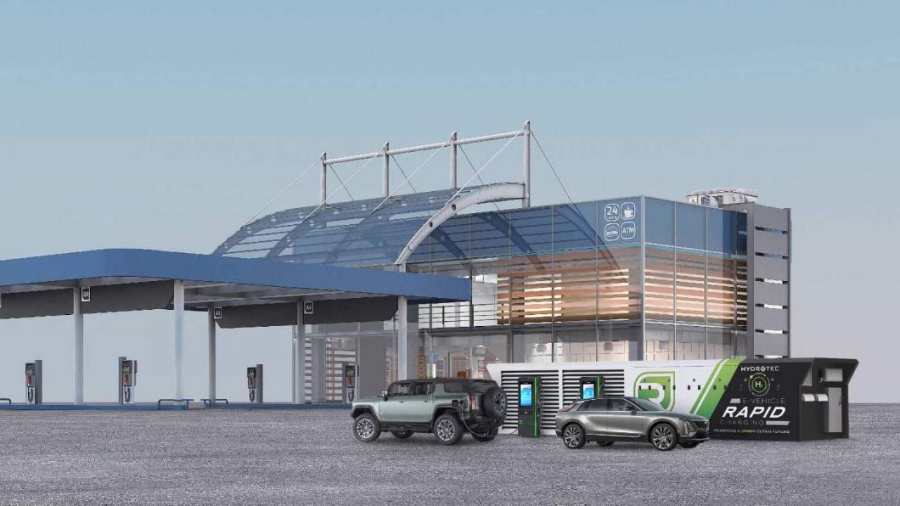 GM’s EV charging fix uses hydrogen where the grid falls short
