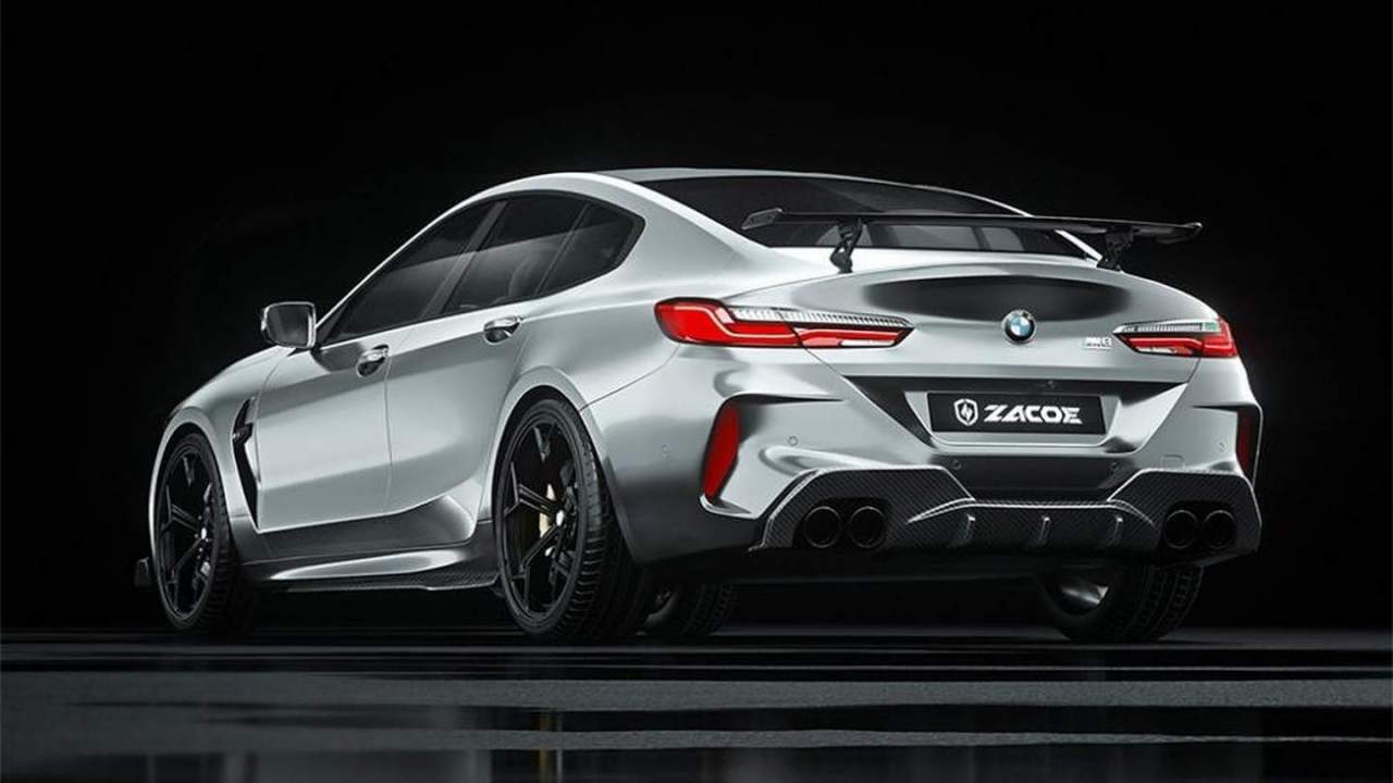Zacoe BMW M8 Gran Coupe gives 612hp GT a boy-racer vibe
