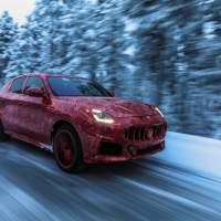 Watch the Maserati Grecale prototype frolicking on the snow