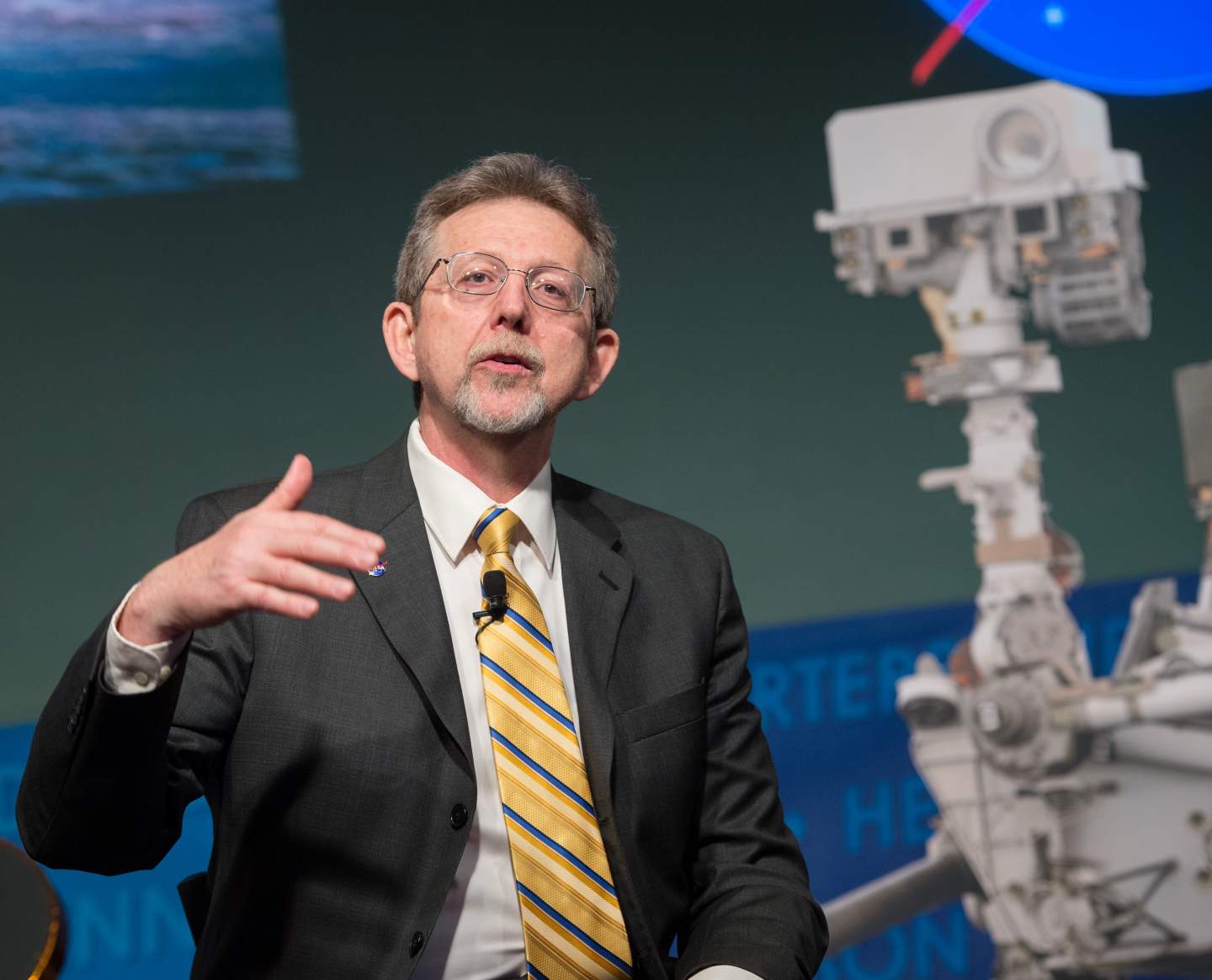 Recently retired NASA chief scientist, Jim Green