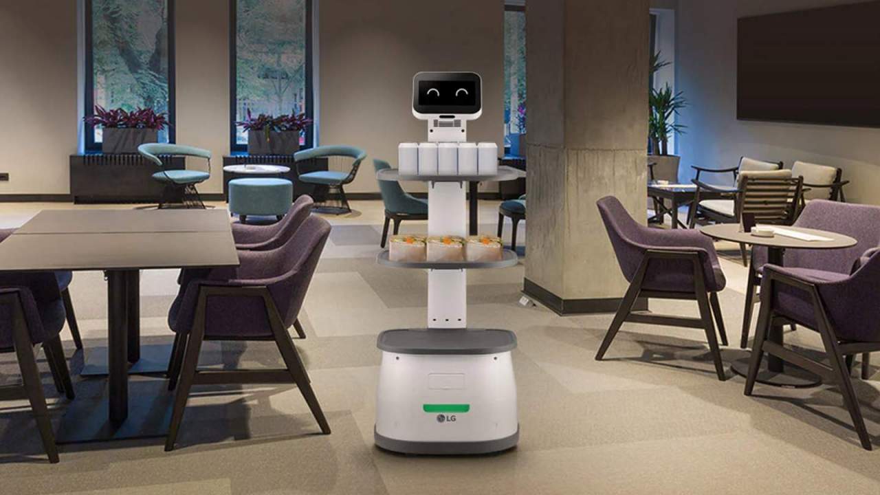 This LG robot wants to fix the hiring crisis