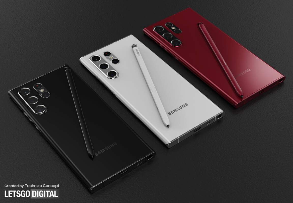S22 Ultra renders