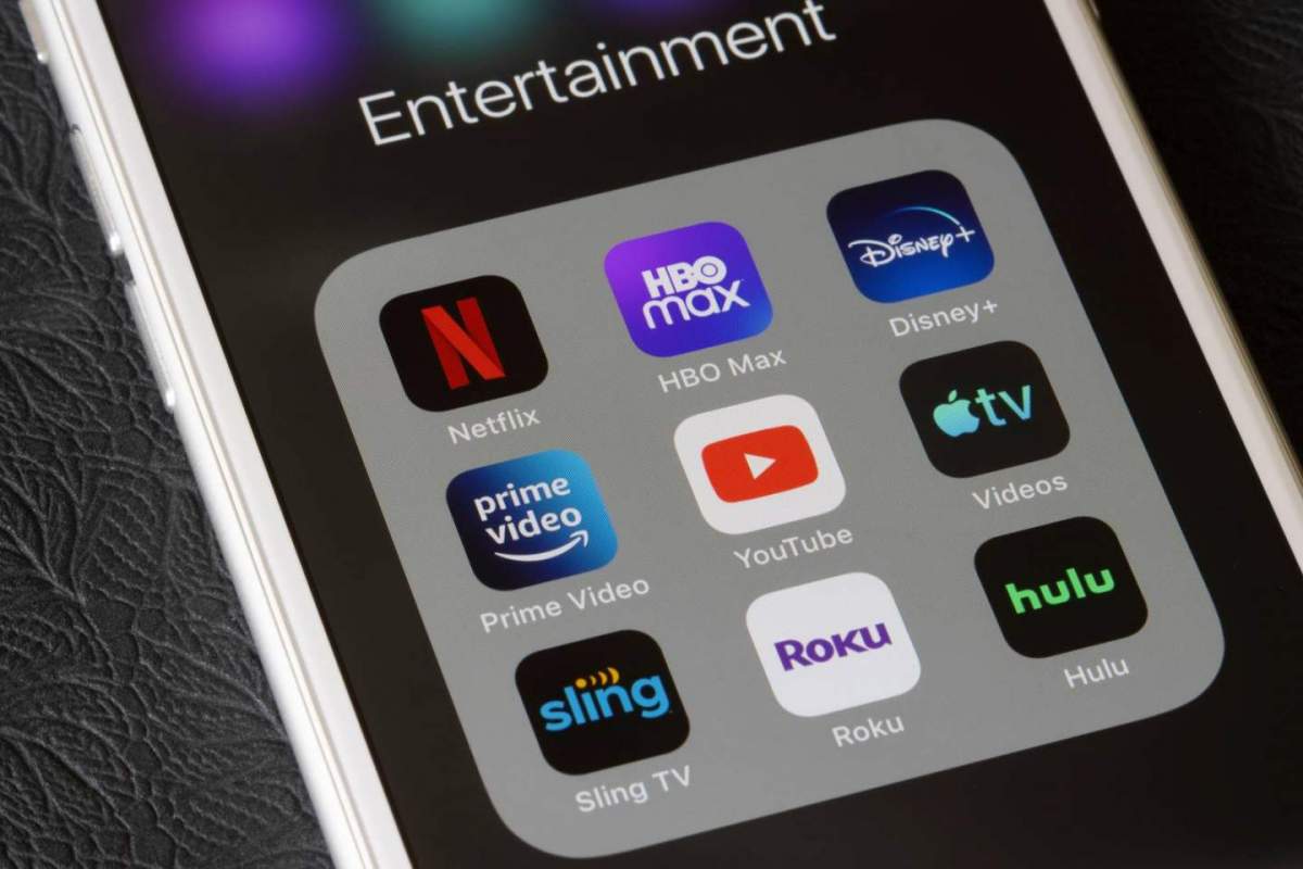 Streaming apps on phone